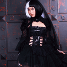 RQ-BL Women's Vintage Cape In Fine Lace