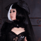 RQ-BL Women's Vintage Cape In Fine Lace