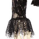 Women's Vintage Goth Steampunk Lace Top