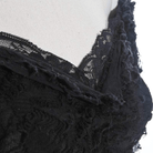 RQ-BL Women's Vintage Off shoulder Lace Short Top